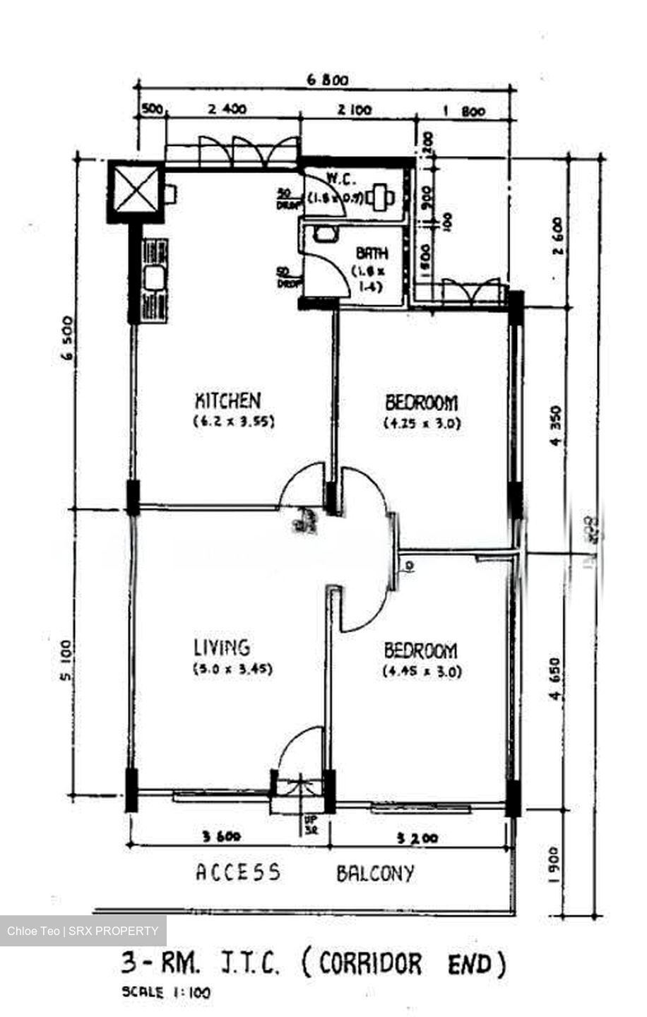 Blk 410 Pandan Gardens (Jurong East), HDB 3 Rooms #605301491
